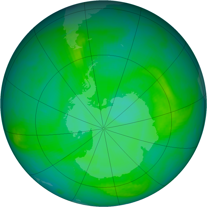 Ozone Map 1981-12-16